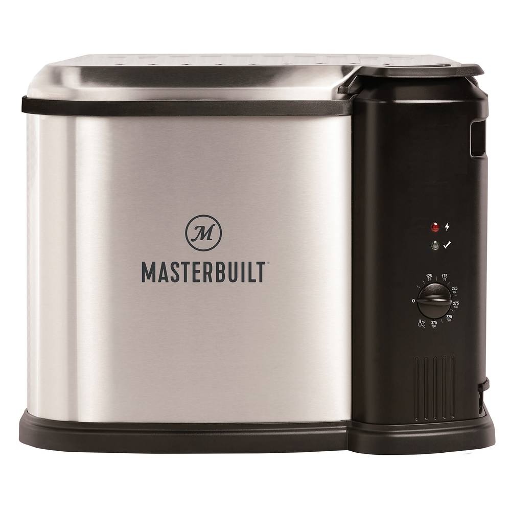 Masterbuilt 10L XL Electric Fryer, Boiler and Steamer 10.6-Quart Electronic Ignition Electric Turkey Fryer | MB20012420