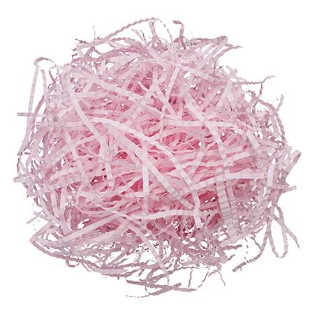 Papel triturado zig-zag rosa claro (bolsa 30 g)