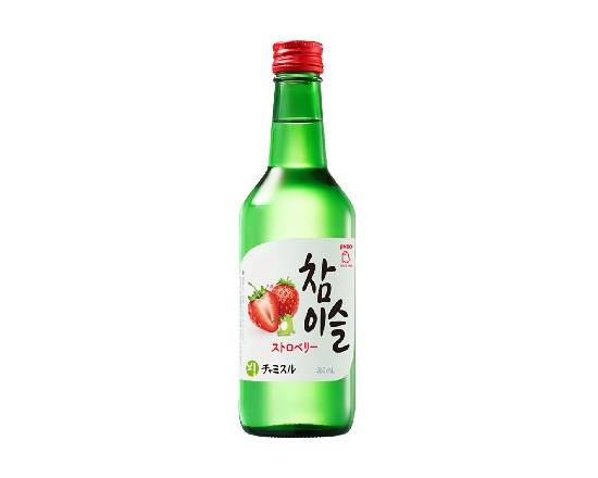 346341：眞露 チャミスル ストロベリー 360ML / Hite Jinro Chamisul Strawberry Flavor