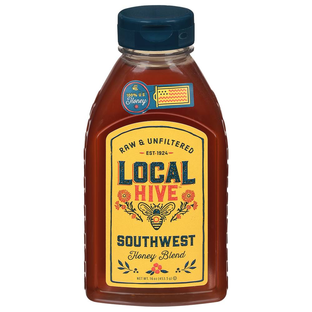 Local Hive Raw & Unfiltered Southwest Honey (16 oz)