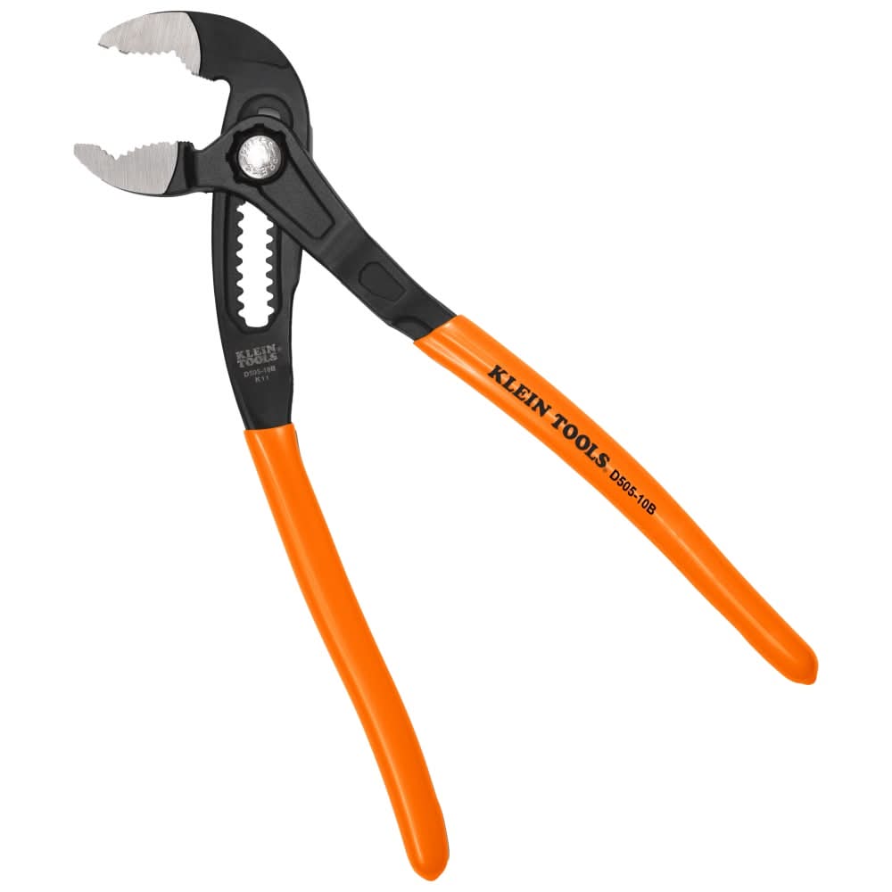 Klein Tools Quick-Adjust Klaw Pump Pliers, 10-Inch