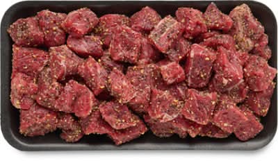 Usda Choice Beef Steak Bites With Spade L Ranch Seasoning - 1 Lb