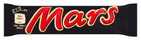 Mars Milk Chocolate Bar (51g)