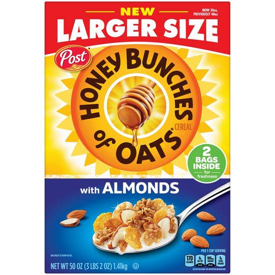 Post Honey Bunches Of Oats With Almonds (50 oz)