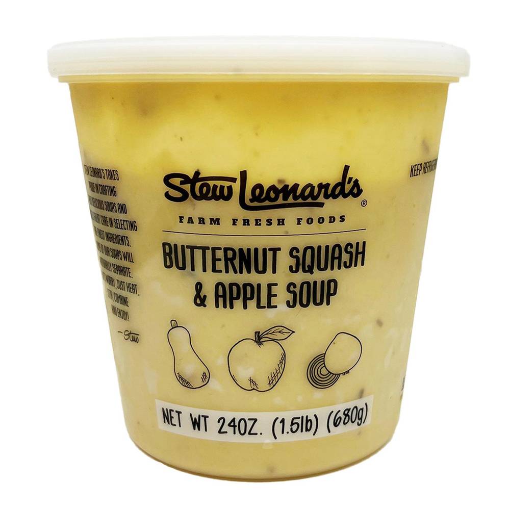 Stew Leonard's Butternut Squash & Apple Soup (24 oz)
