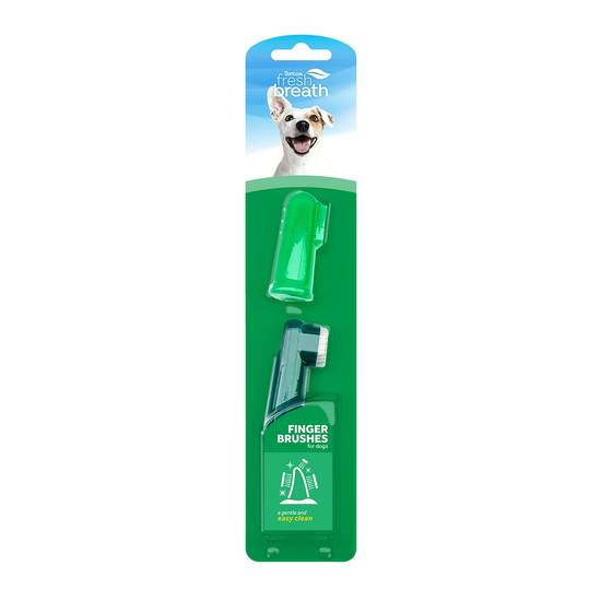TropiClean® Fresh Breath® Dog Finger Toothbrushes
