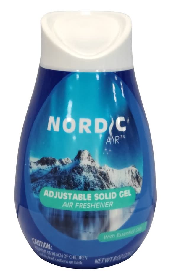 Nordic Air Adjustable Solid Gel Freshener, Mountain Breeze (8 oz)