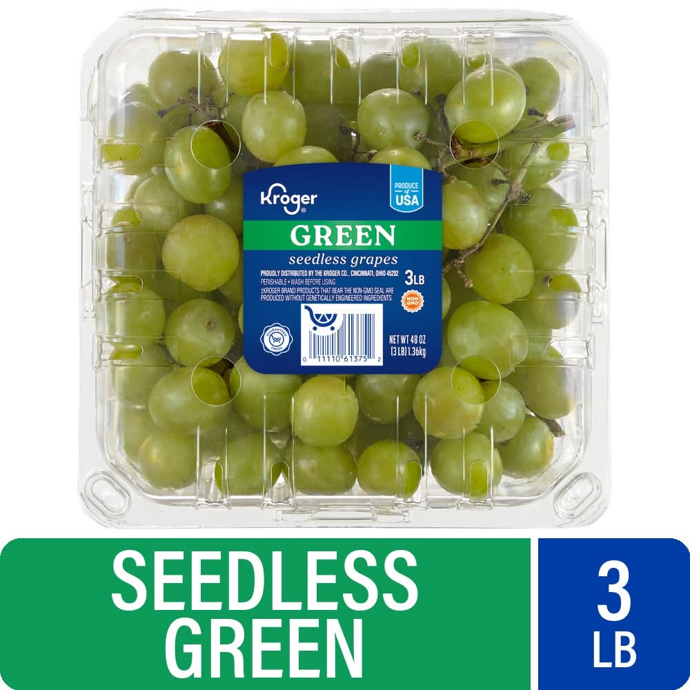 Kroger® Fresh California Seedless Green Grapes