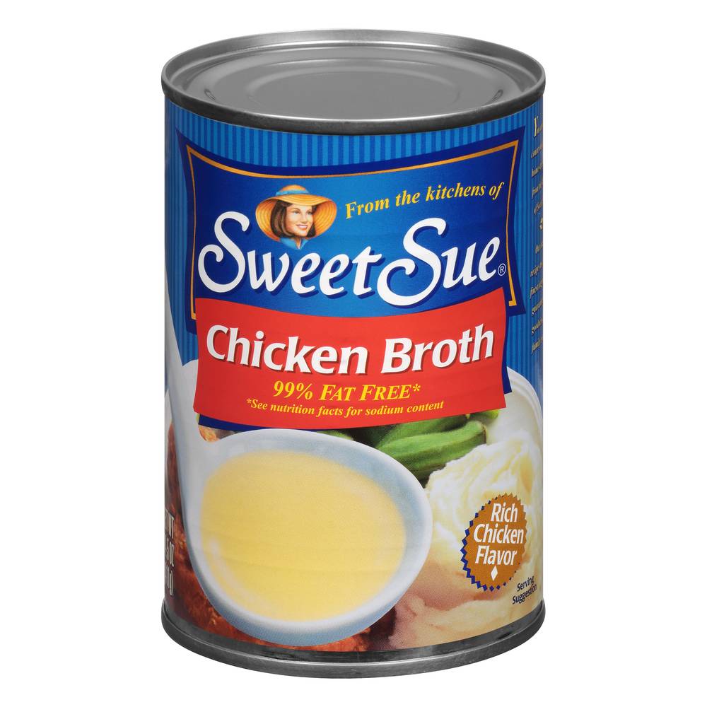 Sweet Sue Chicken Broth (14.5 oz)