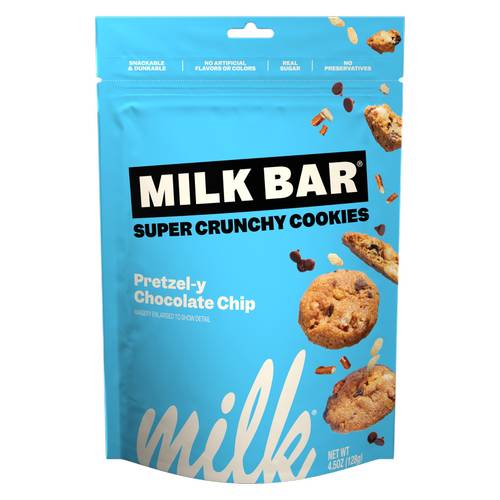 Milk Bar Crunchies Pretzel-y Chocolate Chip Cookies 4.5oz