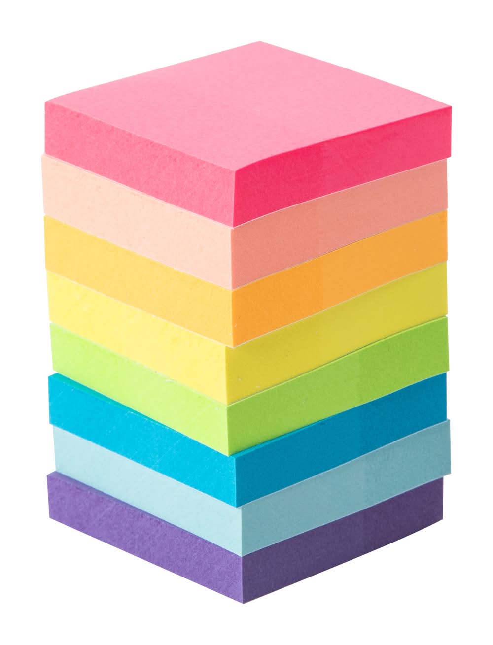 Rainbow Sticky Notes