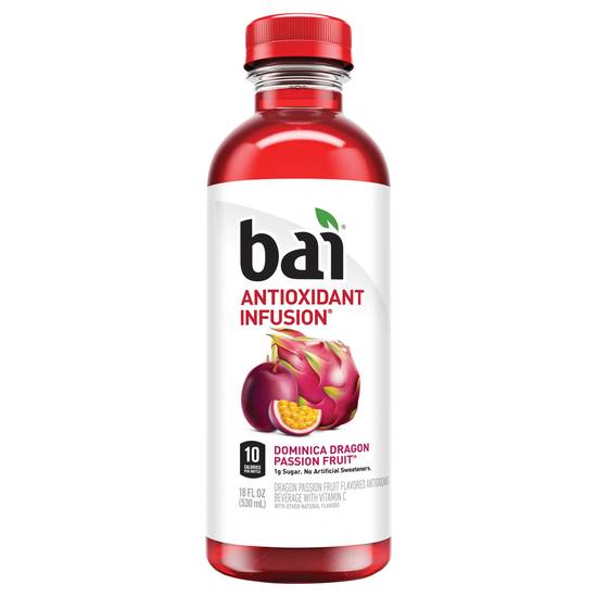 Bai Dominica Dragon Passion Fruit Antioxidant Water (18oz bottle)