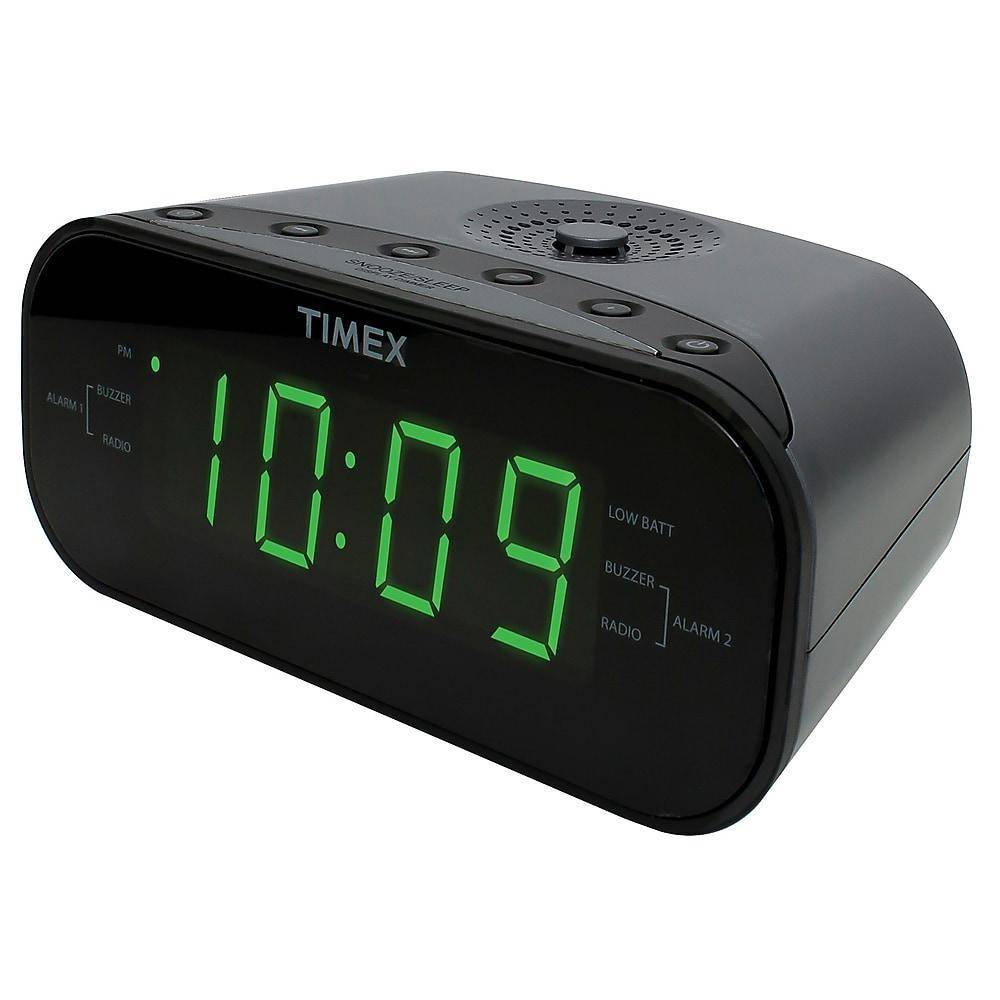 Timex Led Dual Alarm Clock Radio (1 unit)