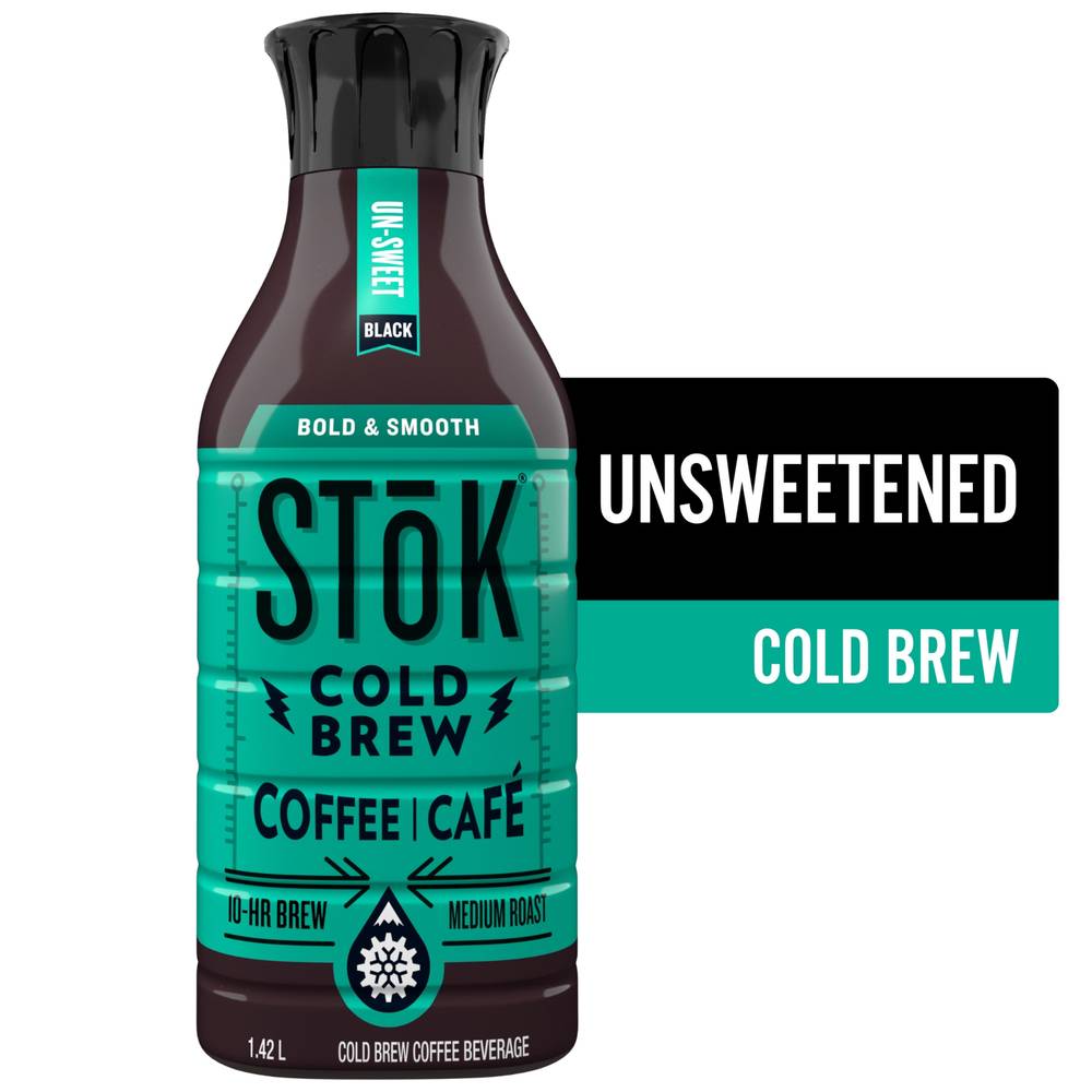 STōK Black Unsweetened Cold Brew Coffee (1.42 kg)