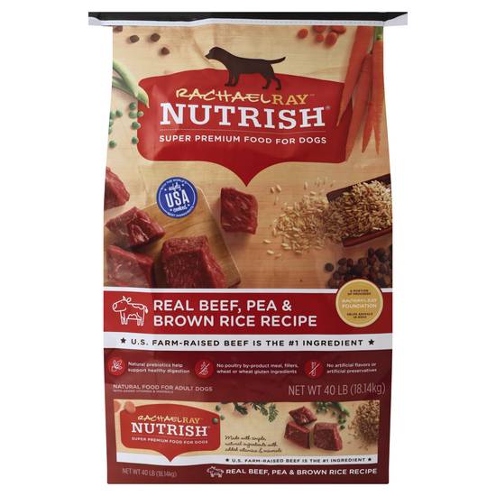 Rachael Ray Nutrish Beef Pea & Brown Rice Recipe Dog Food