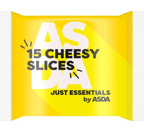 Just Essentials by ASDA Cheesy Slices (15 pack)