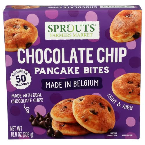 Sprouts Chocolate Chip Pancake Bites