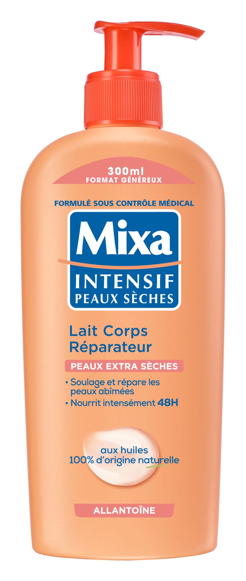 Mixa - Intensif peaux sèches lait corps réparateur (300ml)