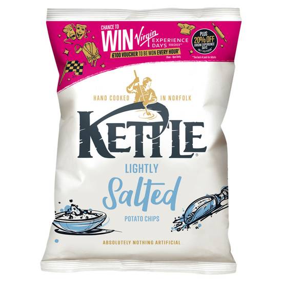 Kettle Lightly Salted Potato Chips 130g