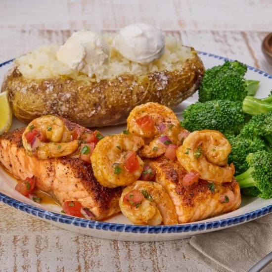Order Today's Catch - Salmon New Orleans** (Full) food online from Red Lobster store, Talleyville on bringmethat.com