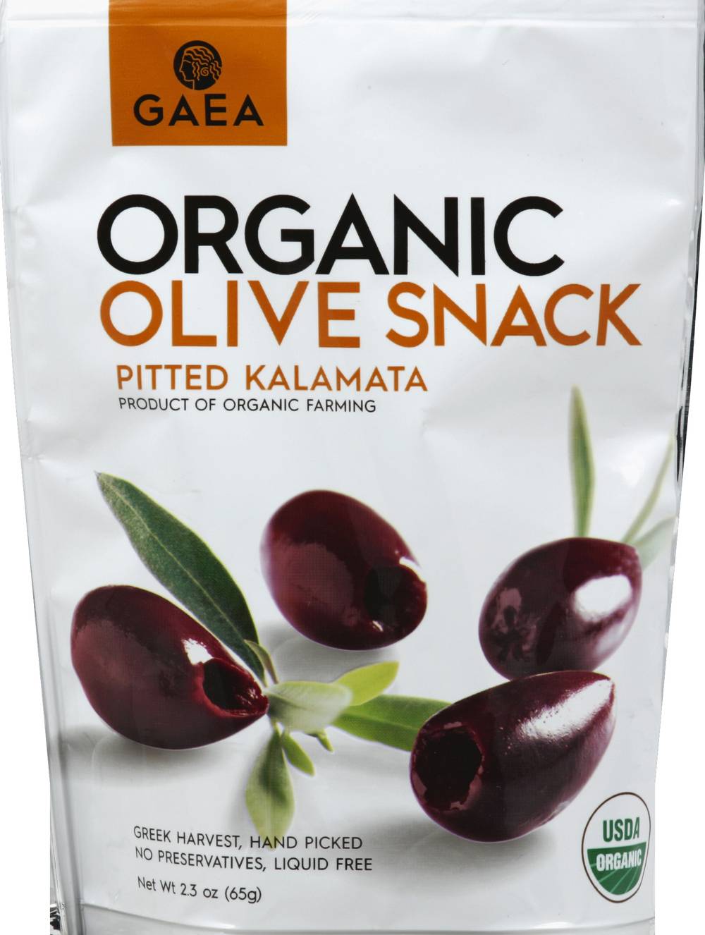 Gaea Organic Pitted Kalamata Olive Snack (2.3 oz)