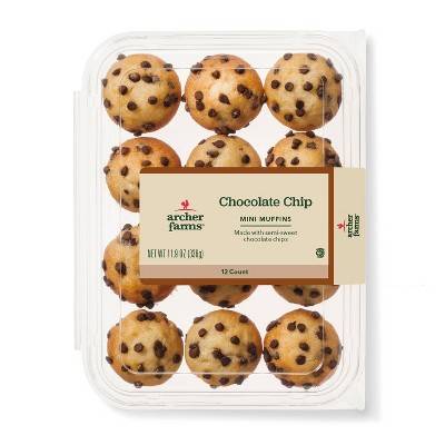 Archer Farms Chocolate Chip Mini Muffins (12 ct)