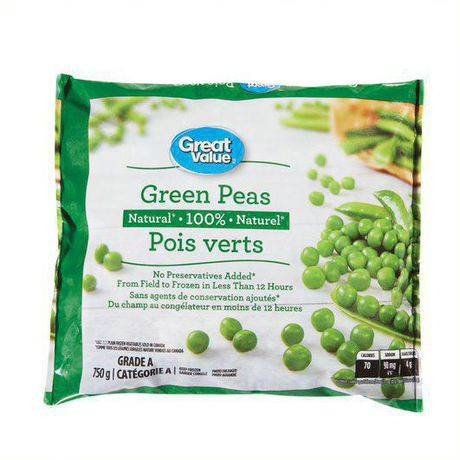 Great Value Green Peas (750 g)