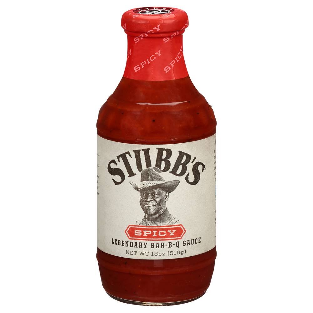 Stubb's Spicy Legendary Bar-B-Q Sauce (1.12 lbs)