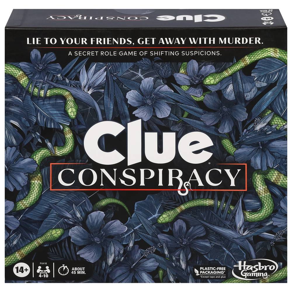 Hasbro Gaming Clue Conspiracy Board Game For Adults and Teens