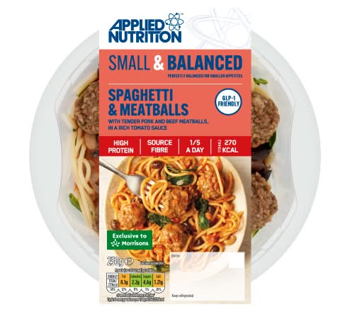 Applied Nutrition Spaghetti & Meatballs (250g)