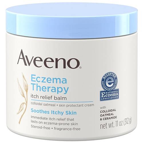 Aveeno Eczema Therapy Nighttime Itch Relief Balm Fragrance-Free - 11.0 oz