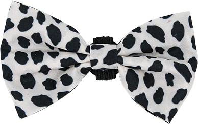 Play On Cat Black/White Adjustable Bowtie