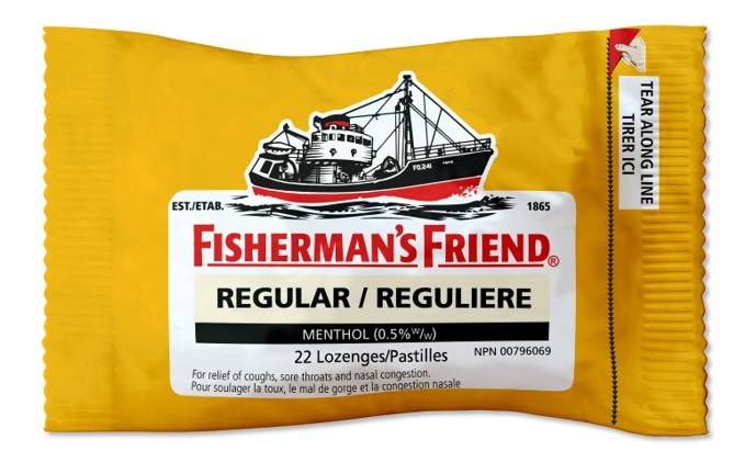 Fisherman's Friend Menthol Lozenges, Regular (22 ct)