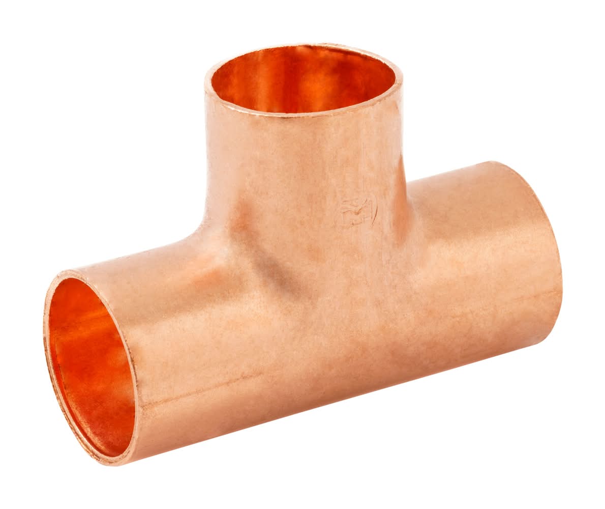 Streamline 3/4-in SWT Copper Tee