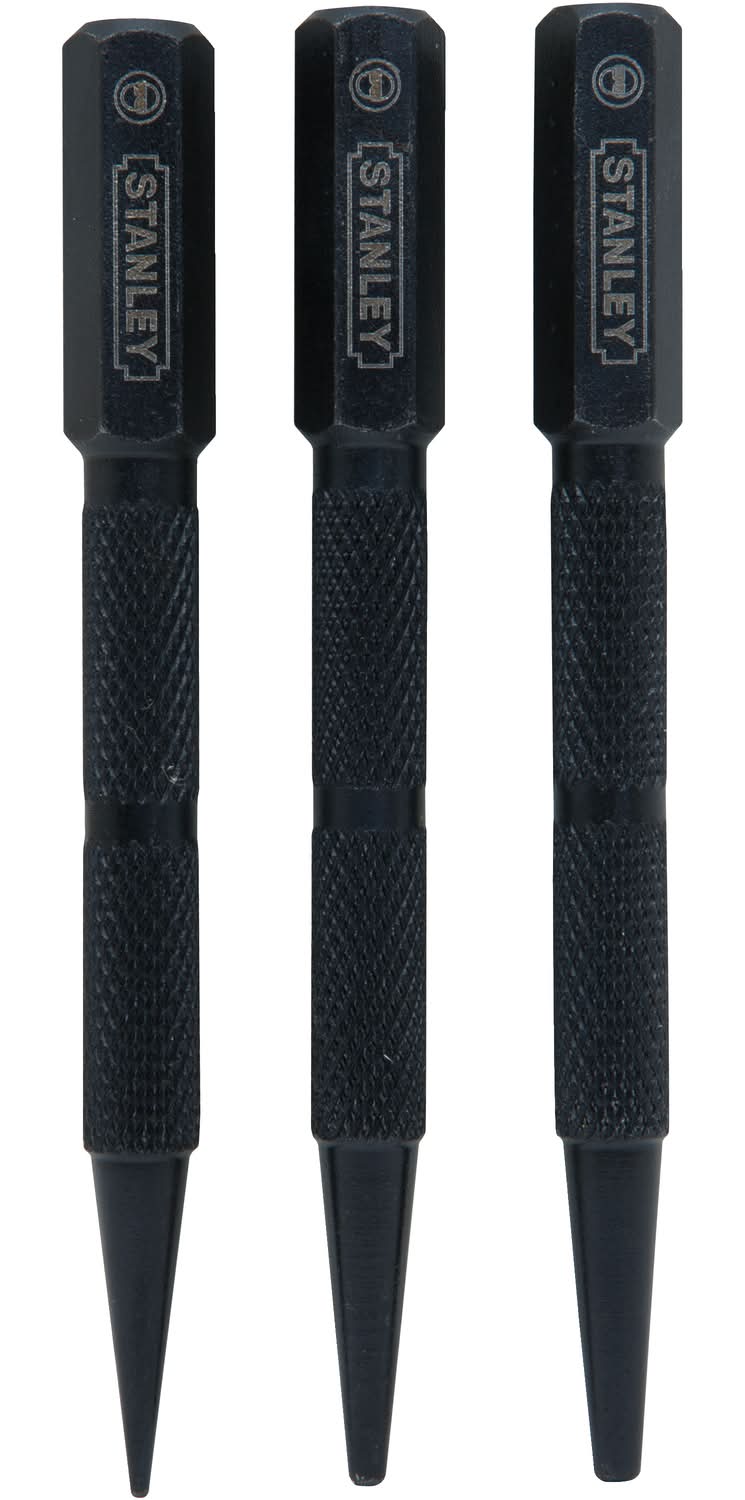 Stanley Nail Set 3 Pc