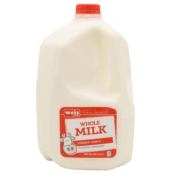 Weis Quality Grade a Whole Milk (128 fl oz)