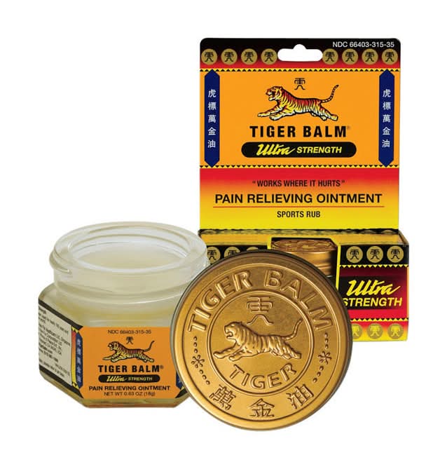 Tiger Balm Ultra Strength Ointment 0.63 Oz 1 Pk