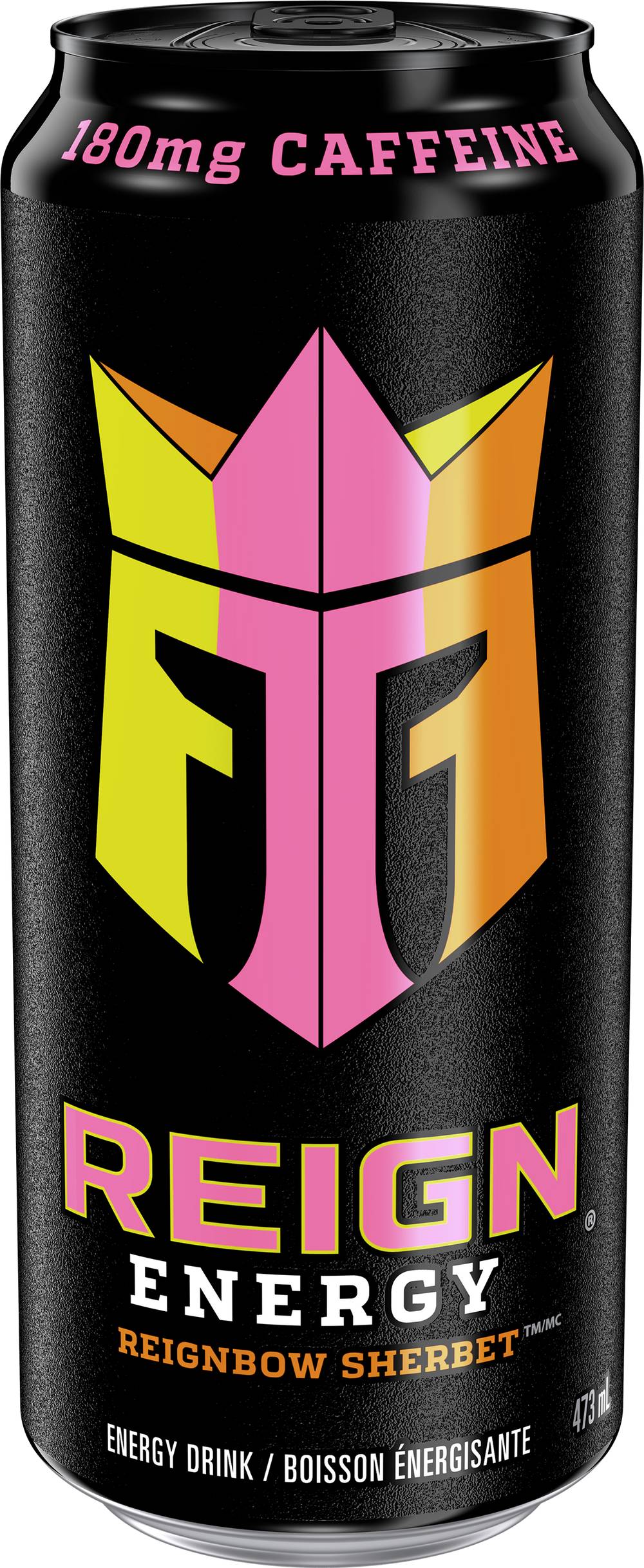 Reign Bow Sherbet Energy Drink, Orange (473 ml)