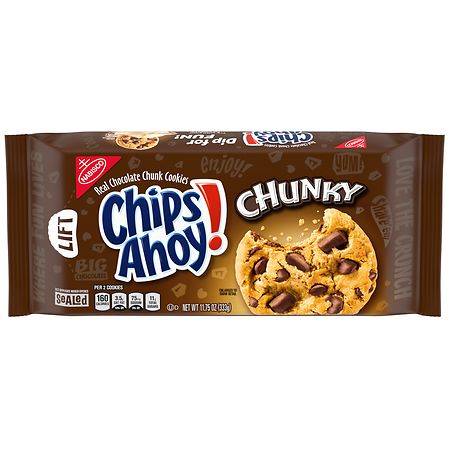 Chips Ahoy Chunky Cookies Chocolate Chip - 11.75 oz