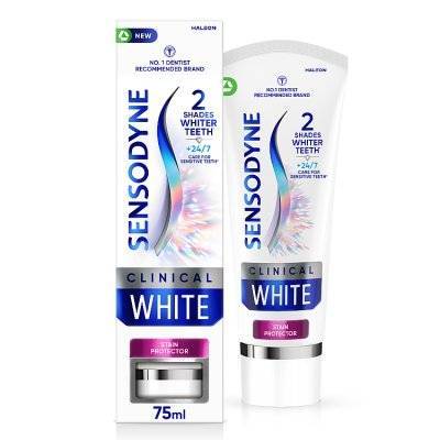 Sensodyne Clinical White Stain Protector Toothpaste (75ml)