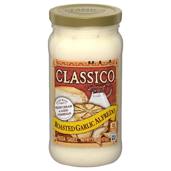 Classico Roasted Garlic Alfredo Pasta Sauce (15 oz)