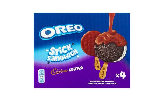 Oreo Stick Sandwich Ice Creams 4 Pack