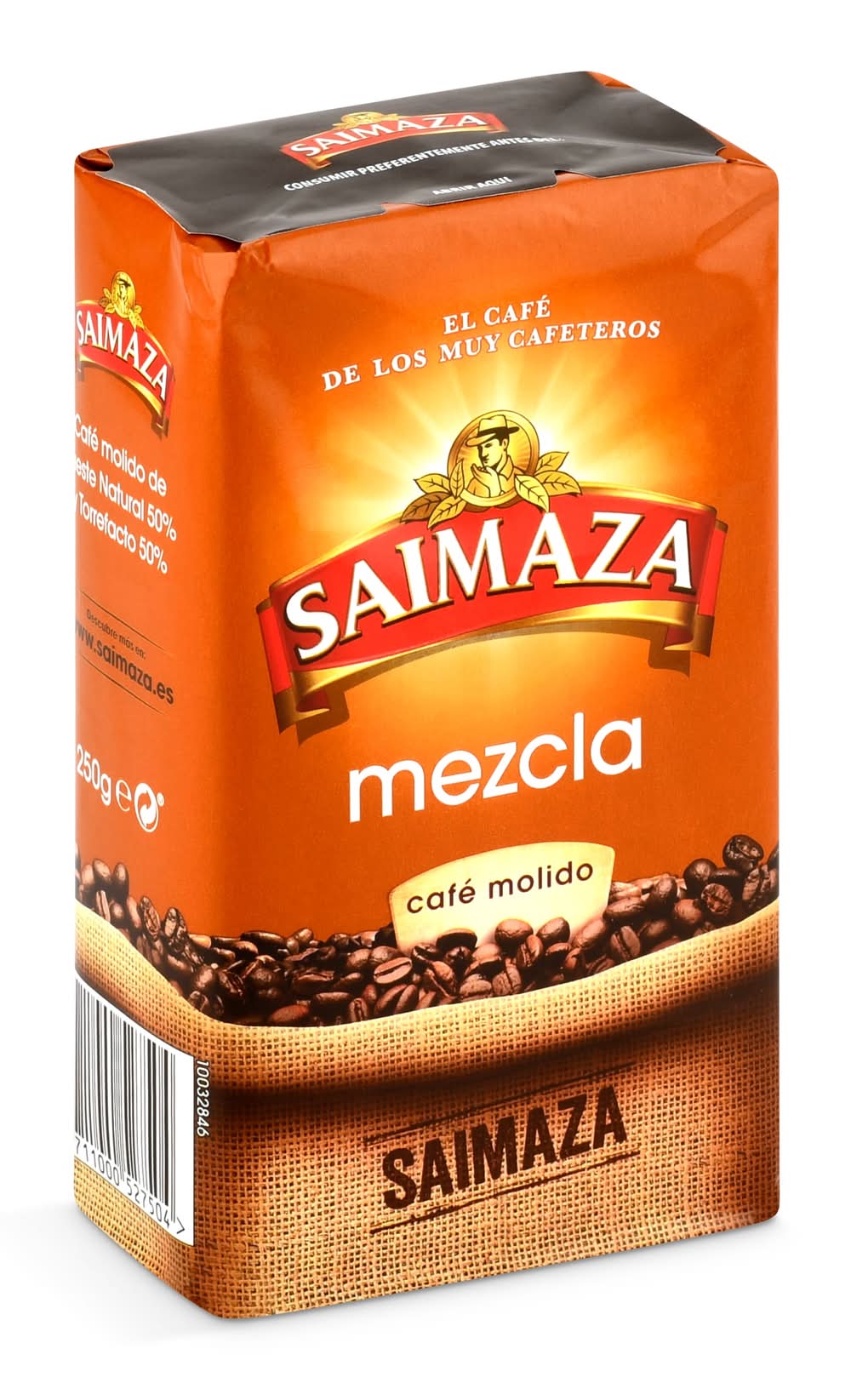 Café Molido Mezcla Saimaza Bolsa 250 G
