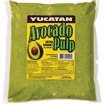 Frozen Yucatan - Chunky Avocado Pulp - 6/2 lbs