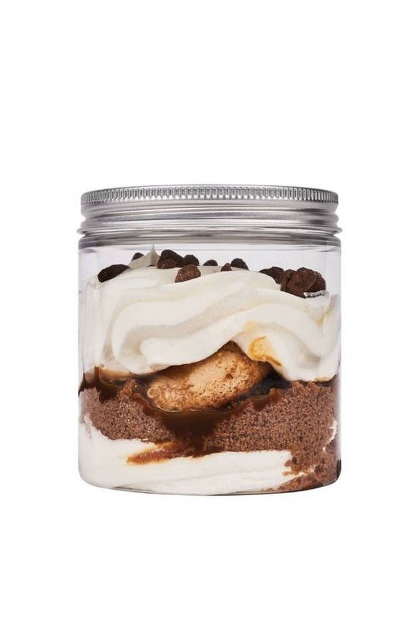 Tiramisu, daim, caramel