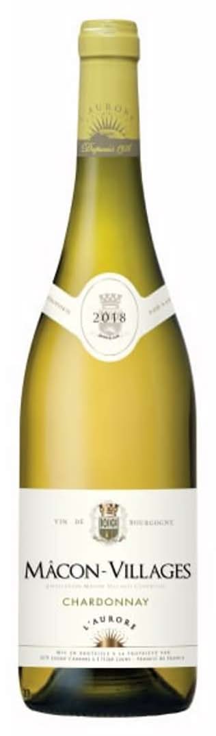 L'Aurore - Vin blanc chardonnay mâcon-villages aop, 2018 (750ml)