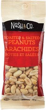 Nosh & Co Roasted & Salted Peanuts Arachides (70 g)