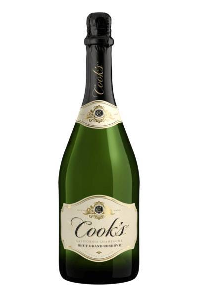 Cook's California Champagne Brut Grand Reserve White Sparkling Wine (750ml bottle)