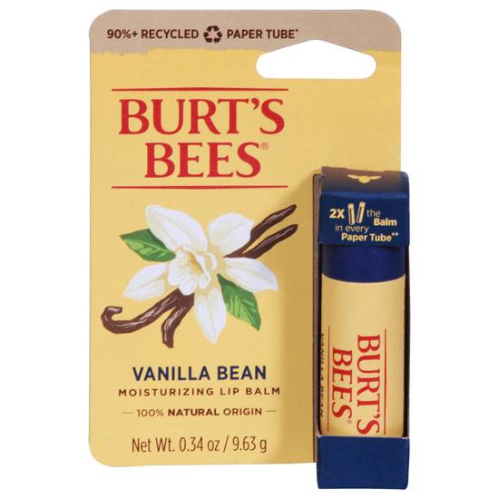 Burt's Bees Moisturizing Lip Balm (vanilla-bean )