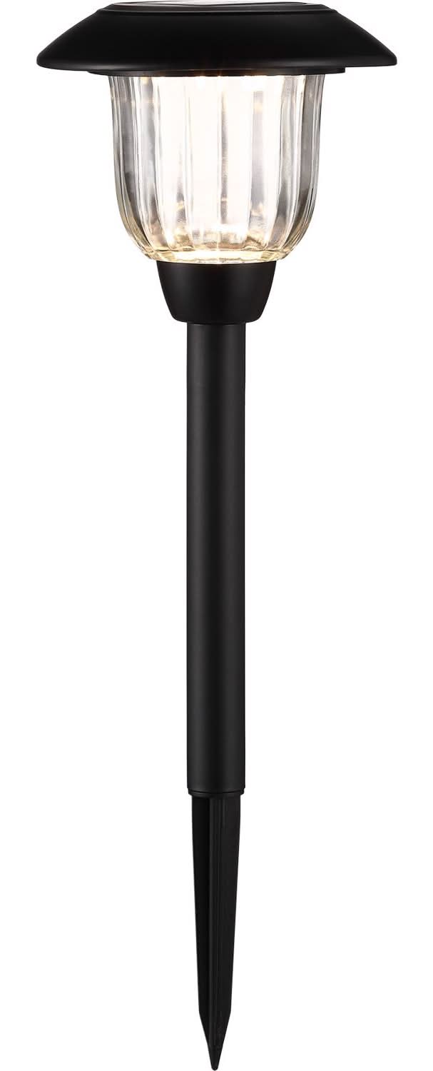 Living Accents Black Solar Powered 0.2 W Led Pathway Light 1 Pk